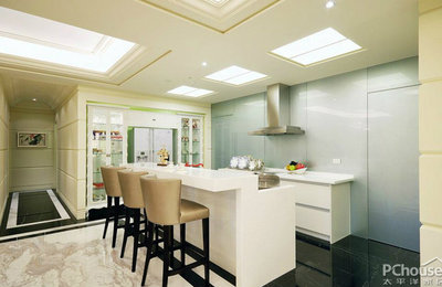 低調奢華風 淡水家居廚房與餐廳裝修設計靈感